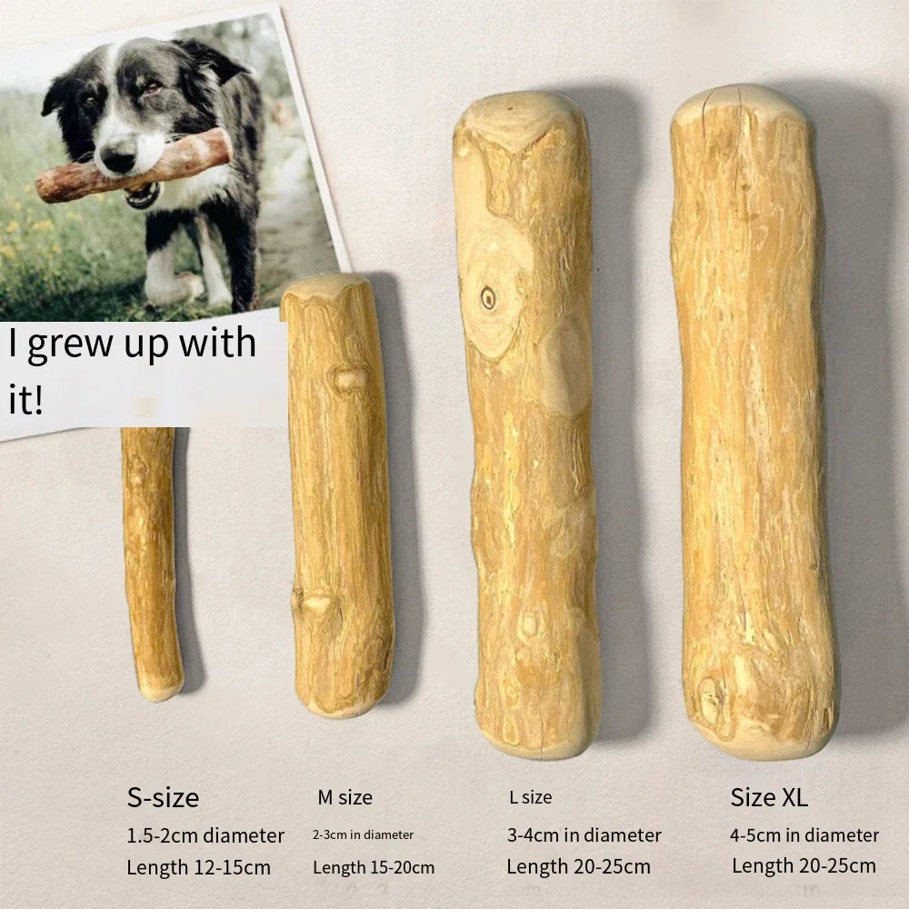 Natural Coffee Wood Dog Chew
