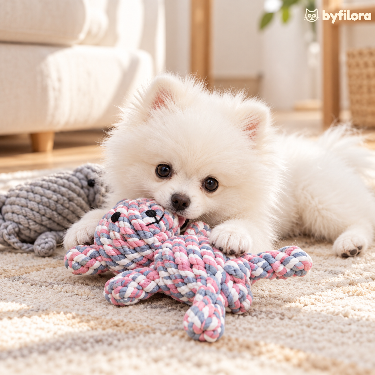 Knotgrove Rope Animal Dog Toys