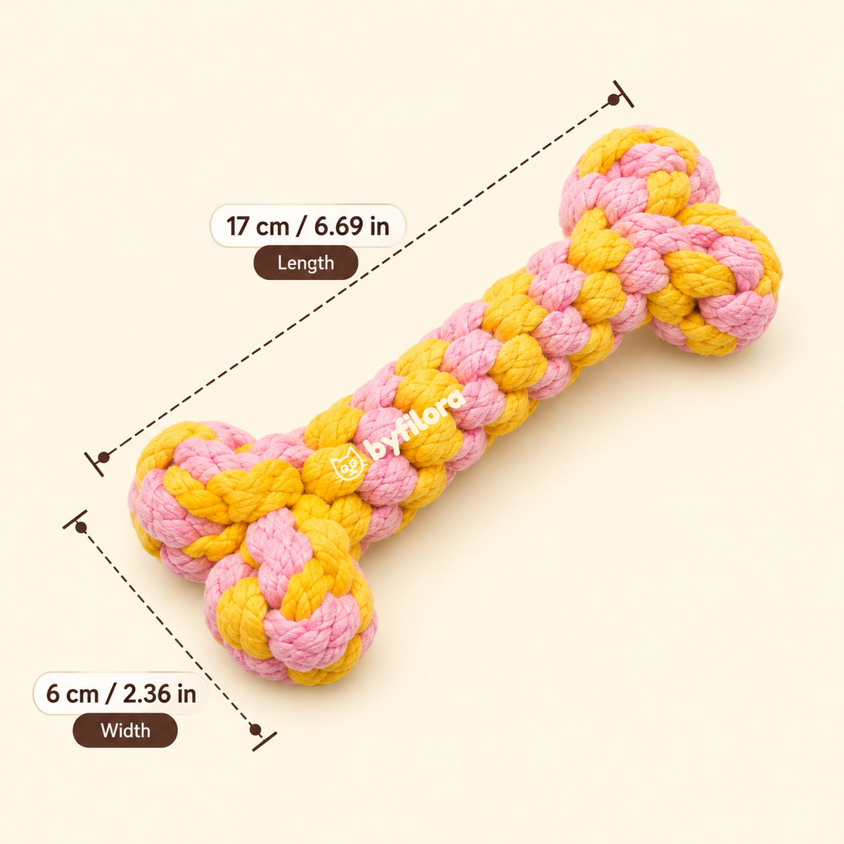 Knotgrove Rope Animal Dog Toys