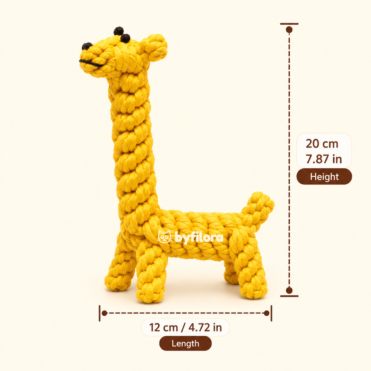 Knotgrove Rope Animal Dog Toys