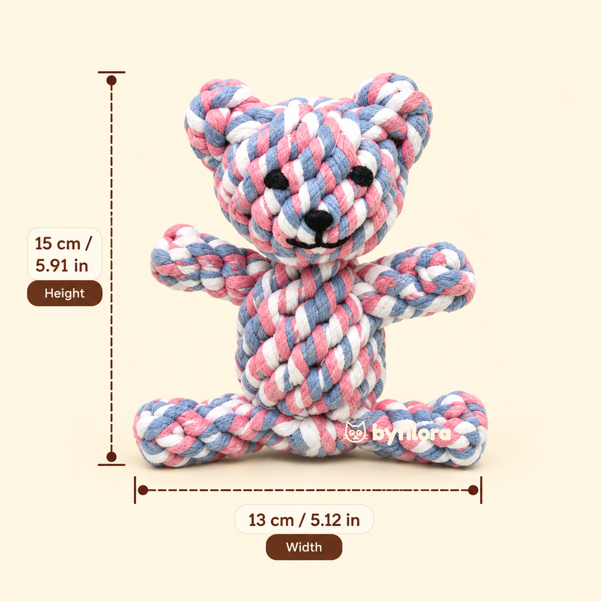 Knotgrove Rope Animal Dog Toys