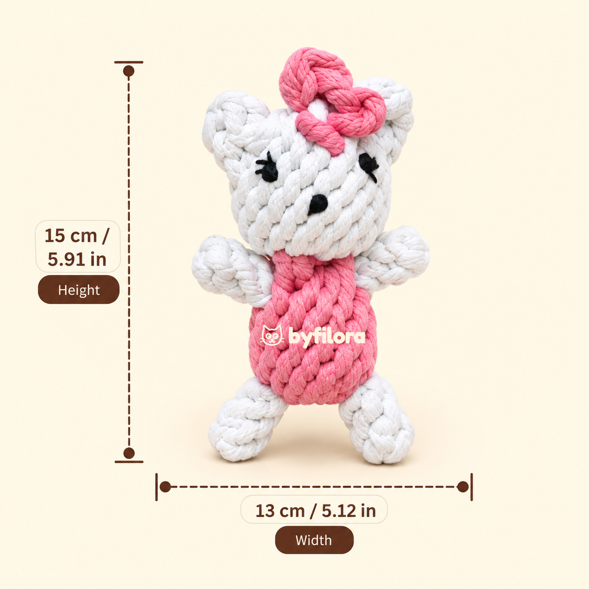 Knotgrove Rope Animal Dog Toys