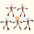 Jinglebraid Holiday Rope Dog Toys