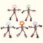 Jinglebraid Holiday Rope Dog Toys