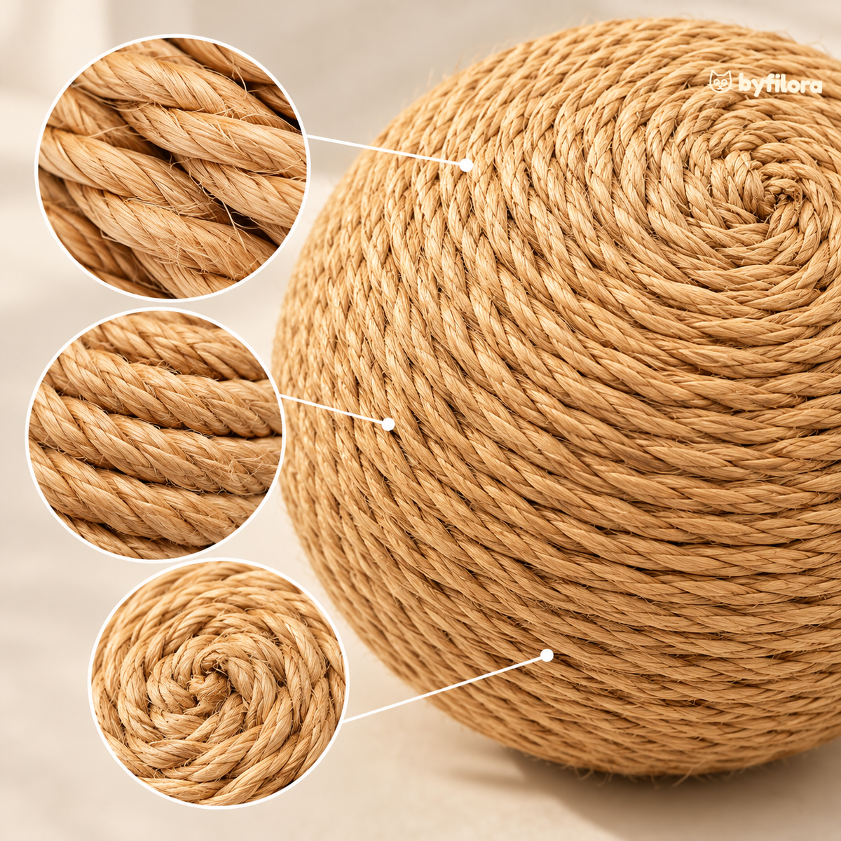 Pounceweave Woven Cat Ball