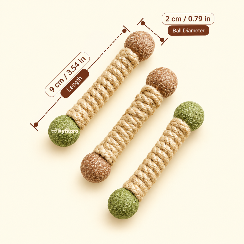 Twigbell Silvervine & Catnip Sticks (3-Pack)