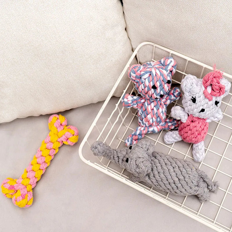 Rope Animal Friends Dog Toy