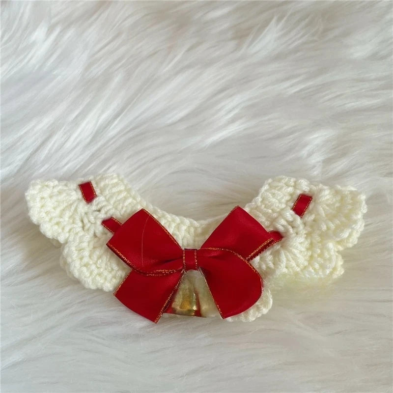 Holiday Crochet Pet Collar