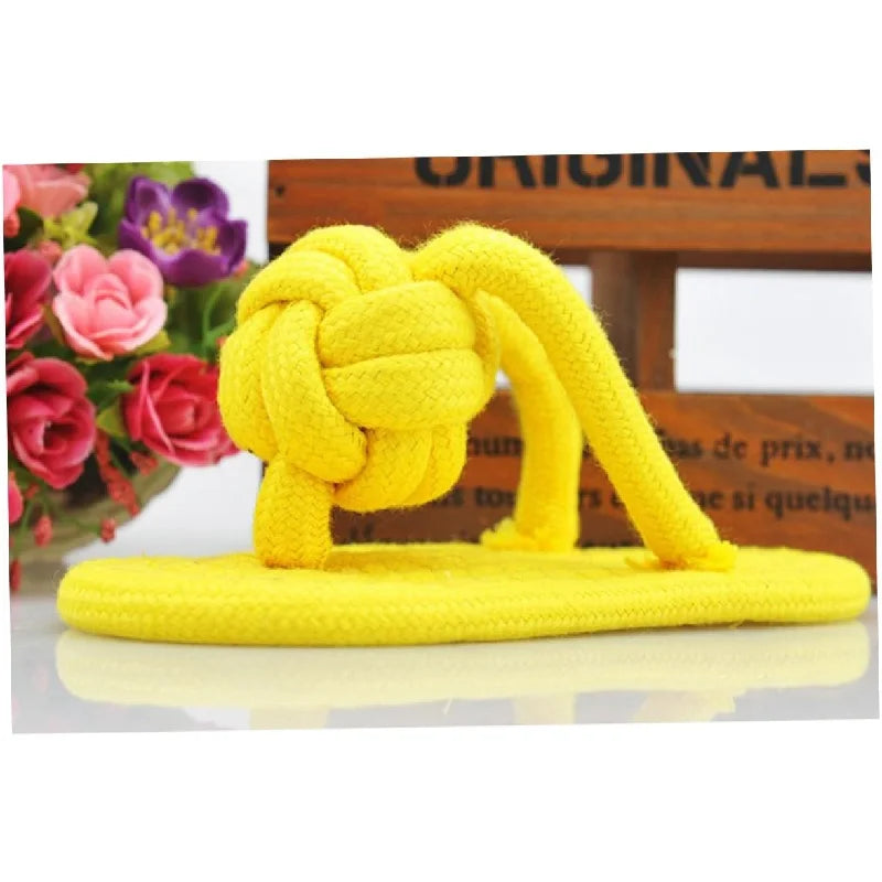 Flip-Flop Rope Chew Toy