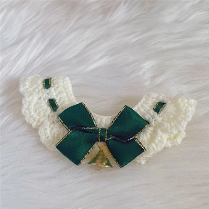 Holiday Crochet Pet Collar