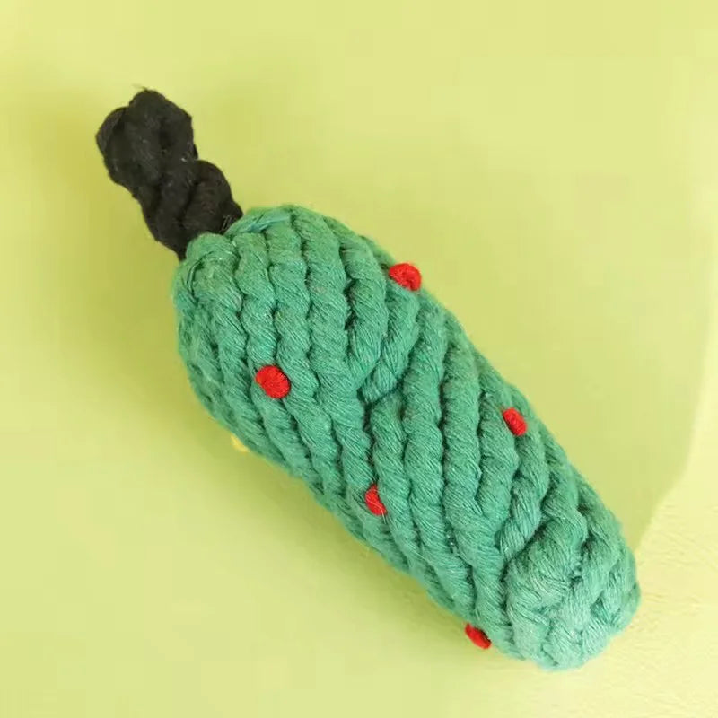 Holiday Rope Chew Toy - Christmas Tree