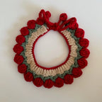 Holiday Crochet Pet Collar