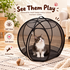Bubblenook Pop-Up Cat Play Sphere
