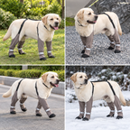 Snowstride Suspender Dog Boots