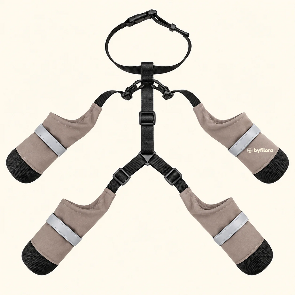 Snowstride Suspender Dog Boots