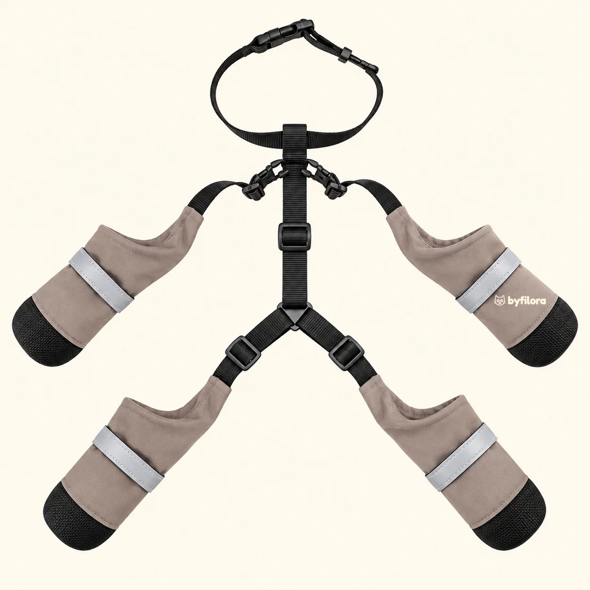 Snowstride Suspender Dog Boots