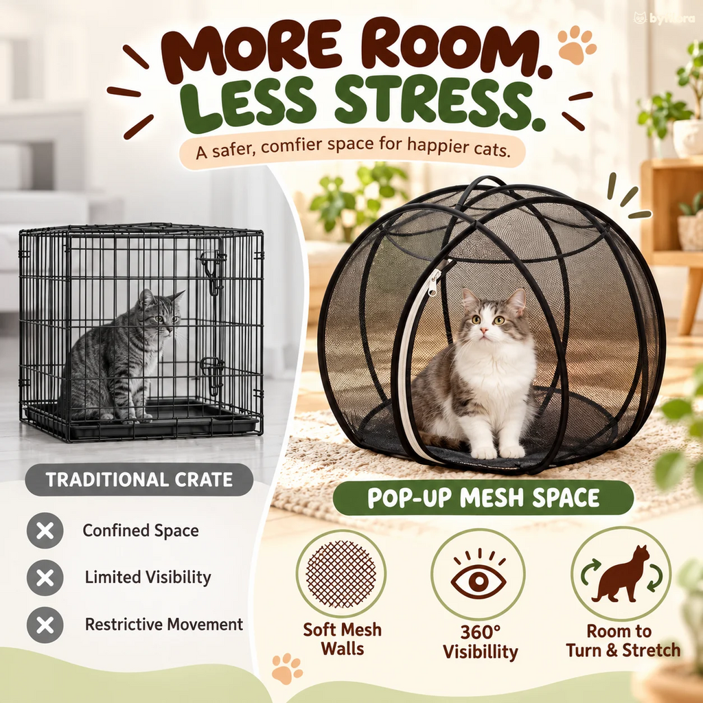 Bubblenook Pop-Up Cat Play Sphere