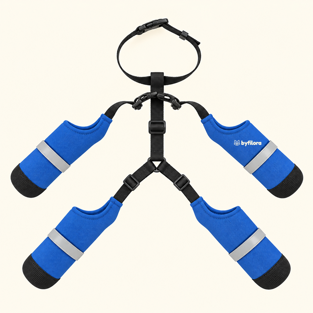Snowstride Suspender Dog Boots