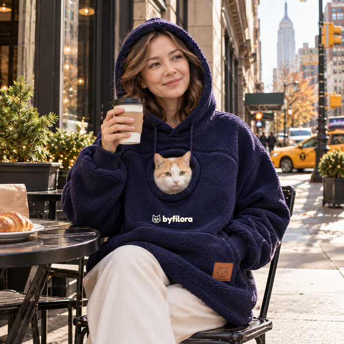 Snugroo Pet Pouch Hoodie for Cat & Dog Lovers